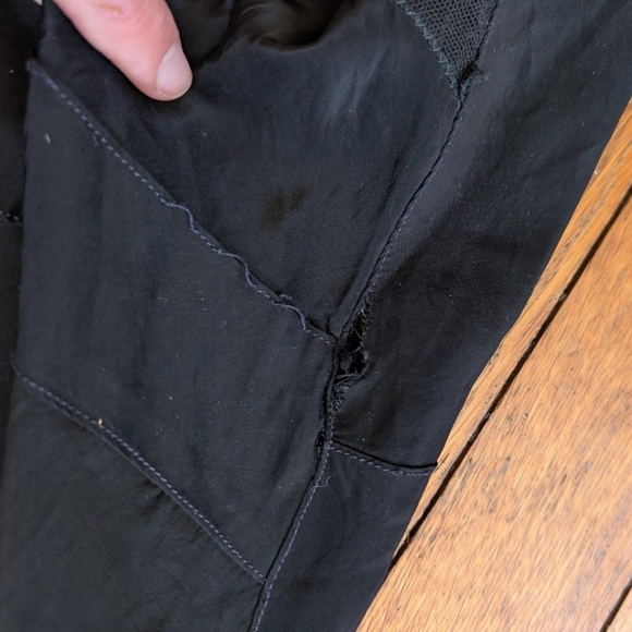 Vintage 50's 60's Black Bias Cut Lace Trim Slip Dress - Picture 4 of 8